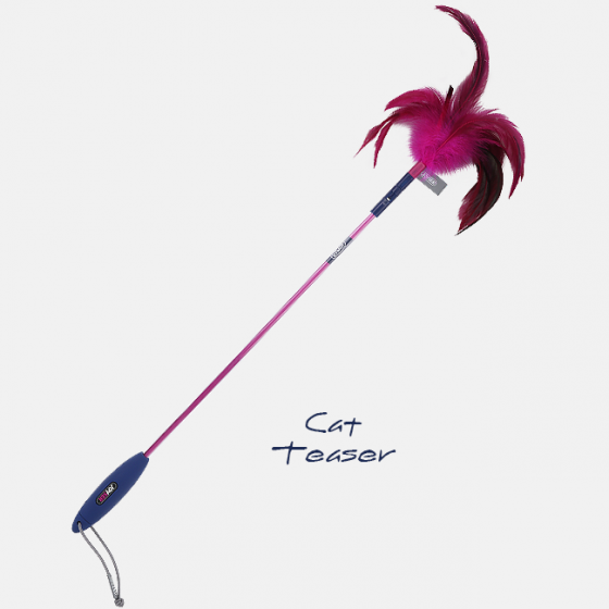 CAT_TEASER_ON_WAND_WITH_FEATHER_PINK_JG7058_1 | CAT_TEASER_ON_WAND_WITH_FEATHER_PINK