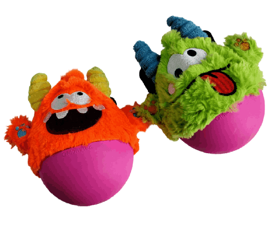 PELOTA DE GOMA MONSTER