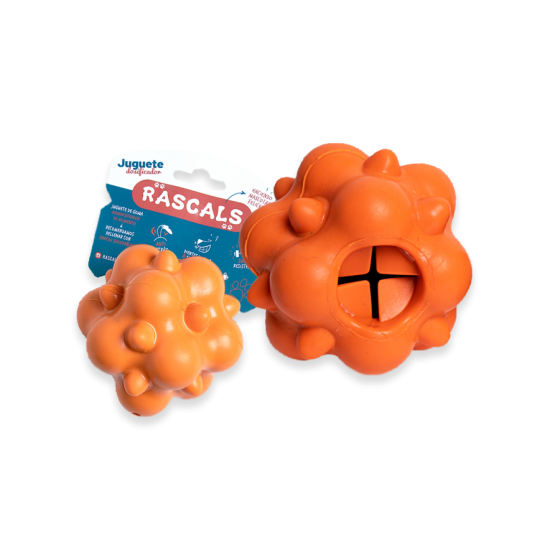 PELOTA IRREGULAR NARANJA DISPENSER
