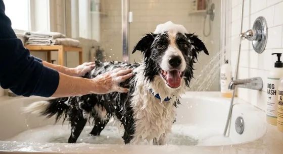 Cada cu&aacute;nto ba&ntilde;ar a un perro: gu&iacute;a seg&uacute;n su pelo, su piel y su vida